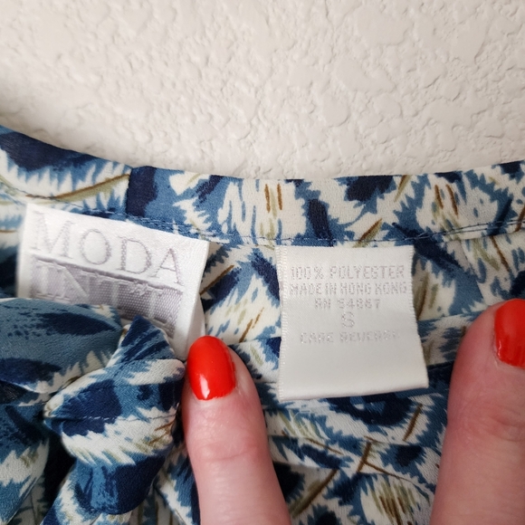 MODA INTERNATIONAL x VINTAGE Y2K cover up report wear pants size S - Picture 7 of 10